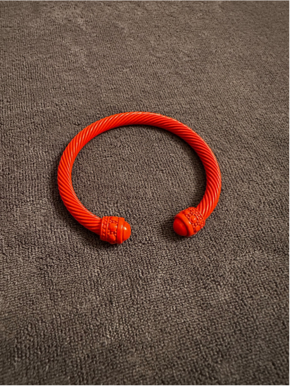Women's Plunder Red Twisted Cuff Bracelet